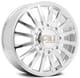 Polished w/ Milled Spokes
