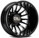 Gloss Black w/ Milled Spokes