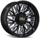Gloss Black Milled