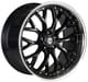 Gloss Black Machined w/ Stainless Lip