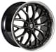 Gloss Black Machined w/ Dark Tint & Stainless Lip