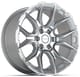 Gloss Silver Machined