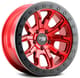 Crimson Candy Red w/ Simulated Beadlock Black Ring