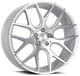 Gloss Silver Machined