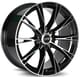 Gloss Black Machined Face