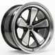 Gloss Black W/ Polished Face