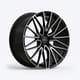 Gloss Black W/ Machined Face
