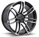 Gloss Black w/ Machined Face