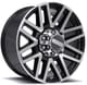 Gloss Black Machined