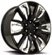 Gloss Black w/ Chrome Inserts