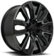Gloss Black Machined w/ Dark Clear Satin Black Inserts