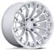 Gloss Silver Machined