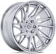 Gloss Silver Brushed w/ Chrome Lip