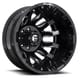 20x8.25 Fuel Off-Road Blitz Gloss Black Milled Dually Rear Outer D673 8X200 -202MM 142.0 C.B.