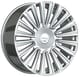 Gloss Silver Machined
