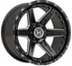 Gloss Black Milled