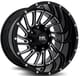 Gloss Black Milled