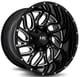 Gloss Black Milled