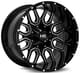 Gloss Black Milled