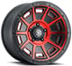 Satin Black w/ Red Tint