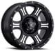 Satin Black Machined
