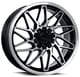 Gloss Black Machined