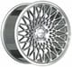 Silver Machined w/ Polished Lip