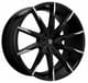 Gloss Black Machined Tips w/ Cap