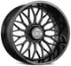 Gloss Black Milled
