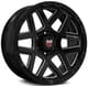 Gloss Black w/ Machined Ball Cut
