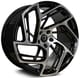 Gloss Black Machined