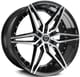 Gloss Black Machined