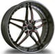 Gloss Black w/ Red Milled
