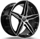 Gloss Black Machined