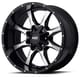 Gloss Black Machined