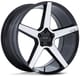 Gloss Black Machined