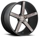 Matte Black Machined w/ Tint