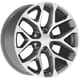 Gloss Gunmetal Machined