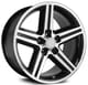 Gloss Black Machined