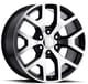 Gloss Black Machined