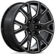 Gloss Black Milled