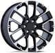 Gloss Black Machined