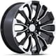 Gloss Black Machined