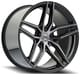 Gloss Black Brushed Dark Tinted