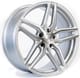 Gloss Silver Brushed