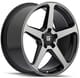 Gloss Black Machined
