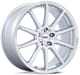 Gloss Silver Machined