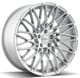 Silver w/ Machined Face