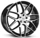 Gloss Black w/ Machined Face