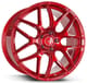 Brushed Red